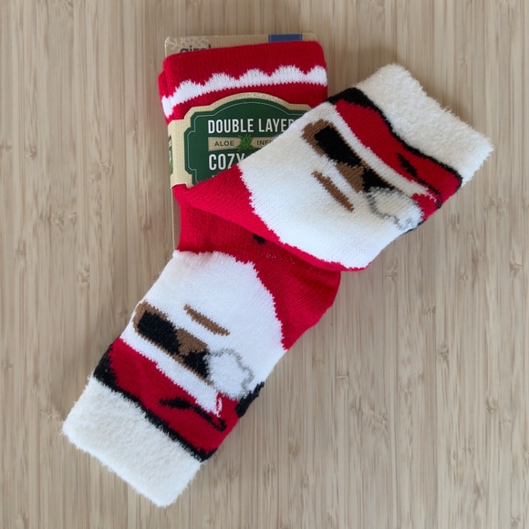 *BRAND NEW Christmas Double Layer Socks size 8-12.5 - Picture 3 of 3